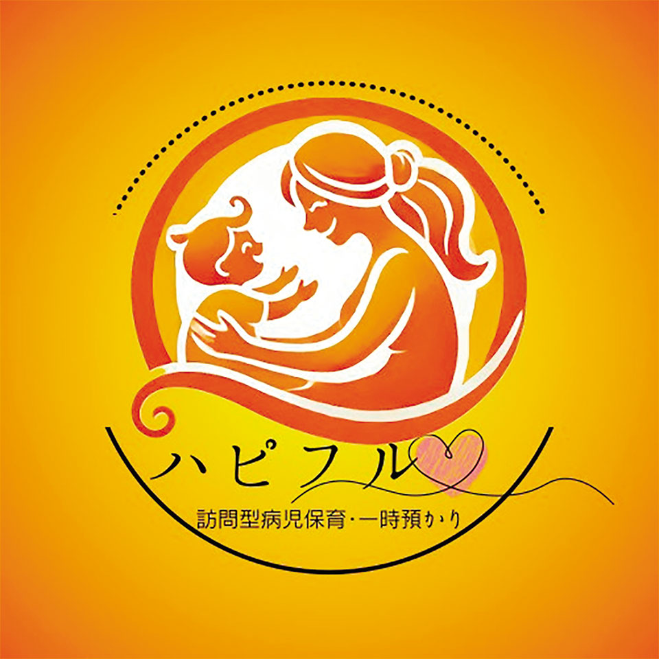 どんな人も受け入れる幸せな場所をイメージしたロゴマーク