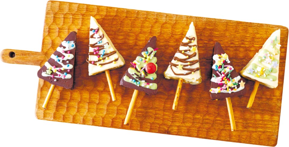 ツリーのケーキポップ