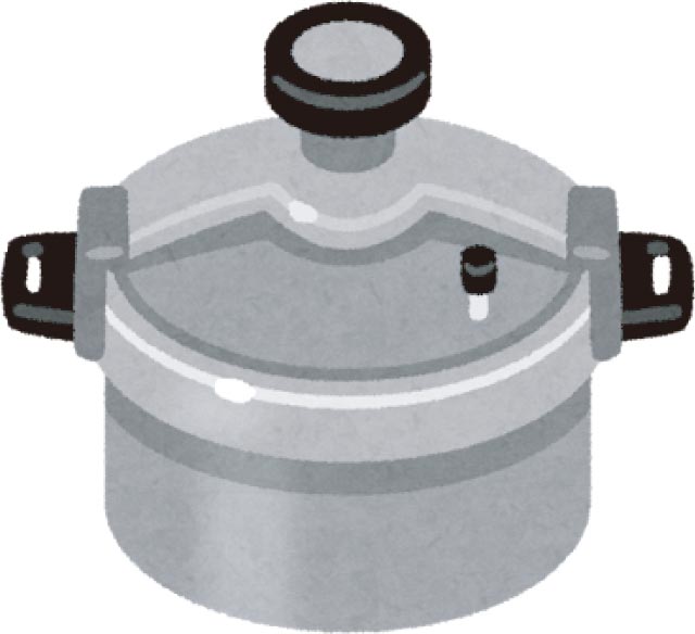 豆を戻す際に「圧力鍋」を活用