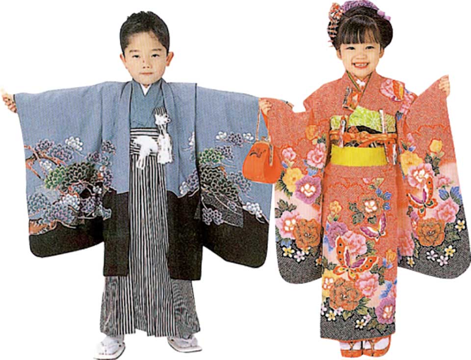 きもの銀染(ぎんせん)子どもの晴れ着